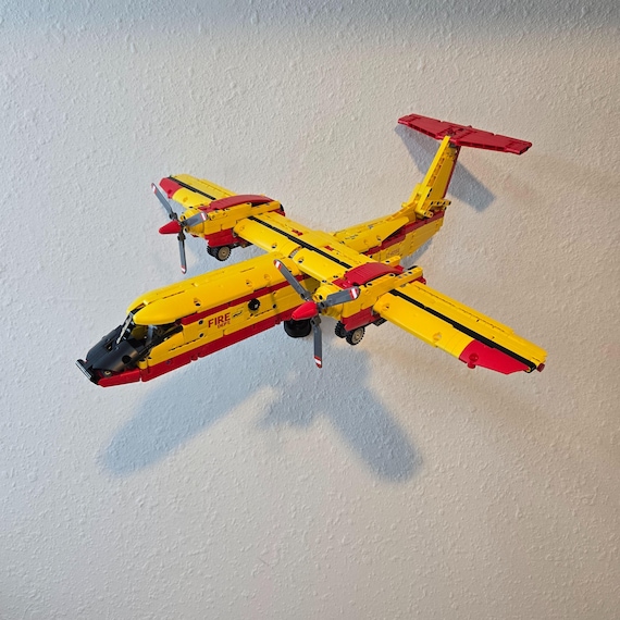 Adjustable Wall Mount for LEGO® Firefighter Aircraft (42152)