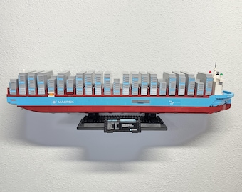 Suporte de parede para o navio porta-contentores de combustível duplo LEGO® Maersk (40955)
