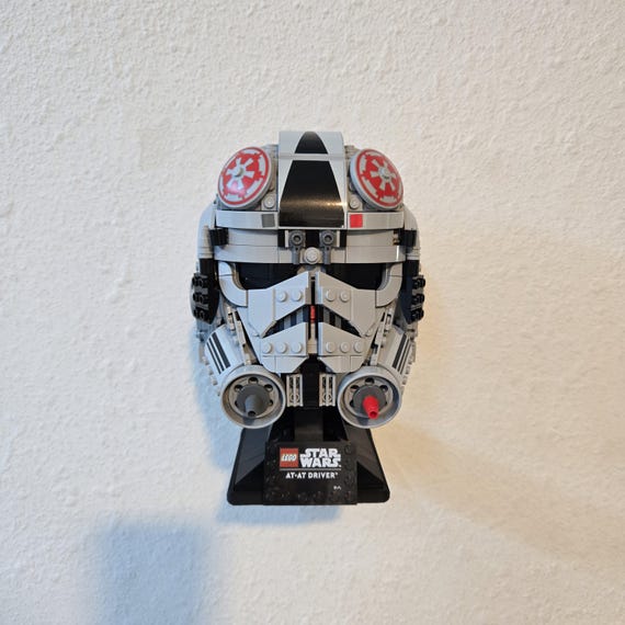 Wall Mount for LEGO® AT-AT Driver™ Helmet (75429)