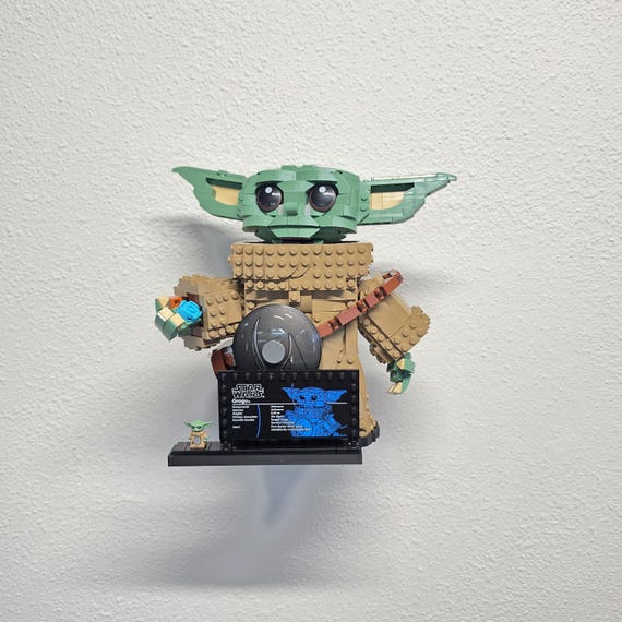 Wall Mount for LEGO® Grogu™ (Mandalorian Apprentice) (75446)