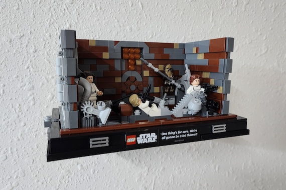 Wall Mount for LEGO® Death Star™ Trash Compactor Diorama (75339)