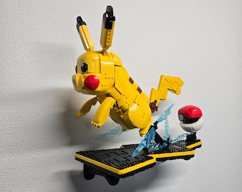 Suporte de parede para LEGO® Pikachu e Poké Bola (72152)