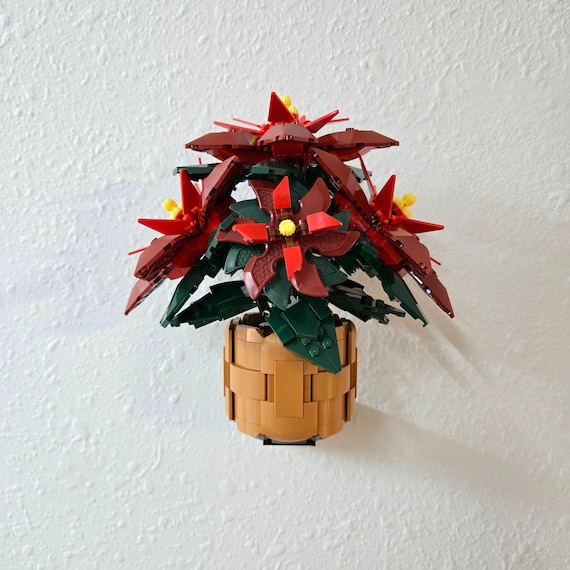 Wall Mount for LEGO® Poinsettia (10370)