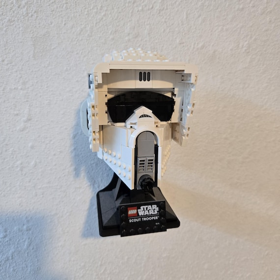 Wall Mount for LEGO® Scout Trooper™ Helmet (75305)