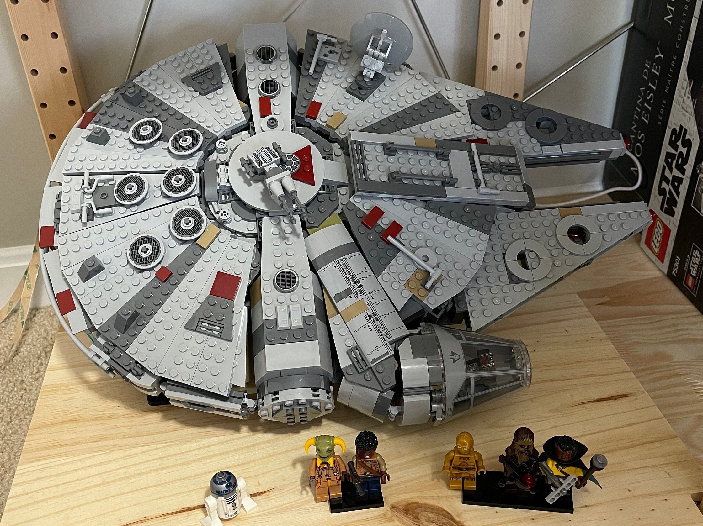 Stand for LEGO® Star Wars Millennium Falcon 75257 LEGO® Not Included 