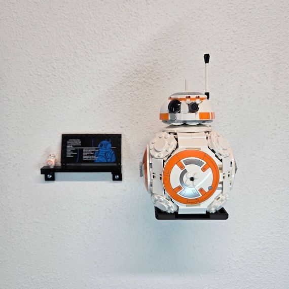 Simple Wall Mount for LEGO® BB-8™ Astromech Droid (75452)