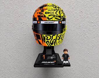 Wall Mount for LEGO® McLaren Team Lando Norris Helmet (43023)
