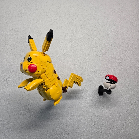 Adjustable Wall Mount for LEGO® Pikachu and Poké Ball (72152)