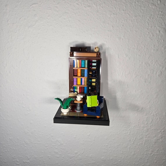 Wall Mount for LEGO® Books Are My Passion (40698)