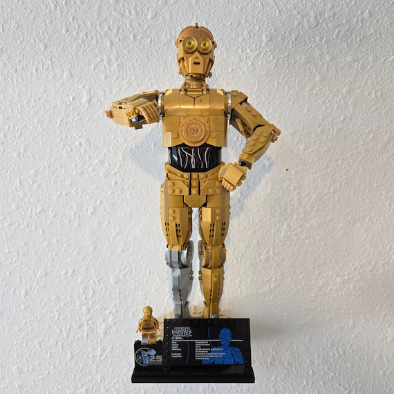 Wall Mount for LEGO® C-3PO™ (75398)