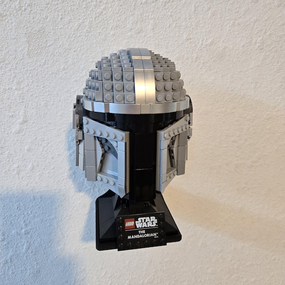 Wall Mount for LEGO® The Mandalorian™ Helmet (75328)