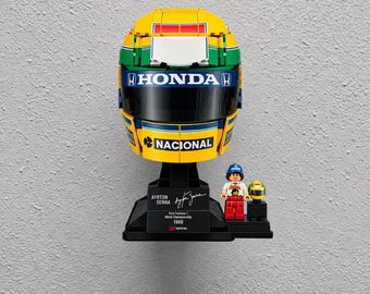 Wall Mount for LEGO® Ayrton Senna Helmet (43024)