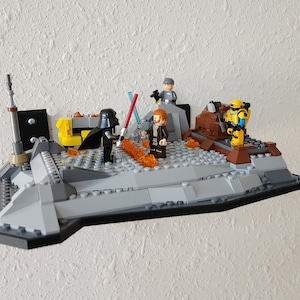 Wall Mount for LEGO® Obi-Wan Kenobi™ vs. Darth Vader™ (75334)
