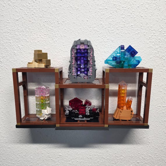 Wall Mount for LEGO® Ideas™ Mineral Collection (21362)
