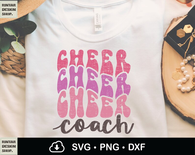 Cheer Coach Svg Cheerleader Coach Svg Cheer Coach Etsy