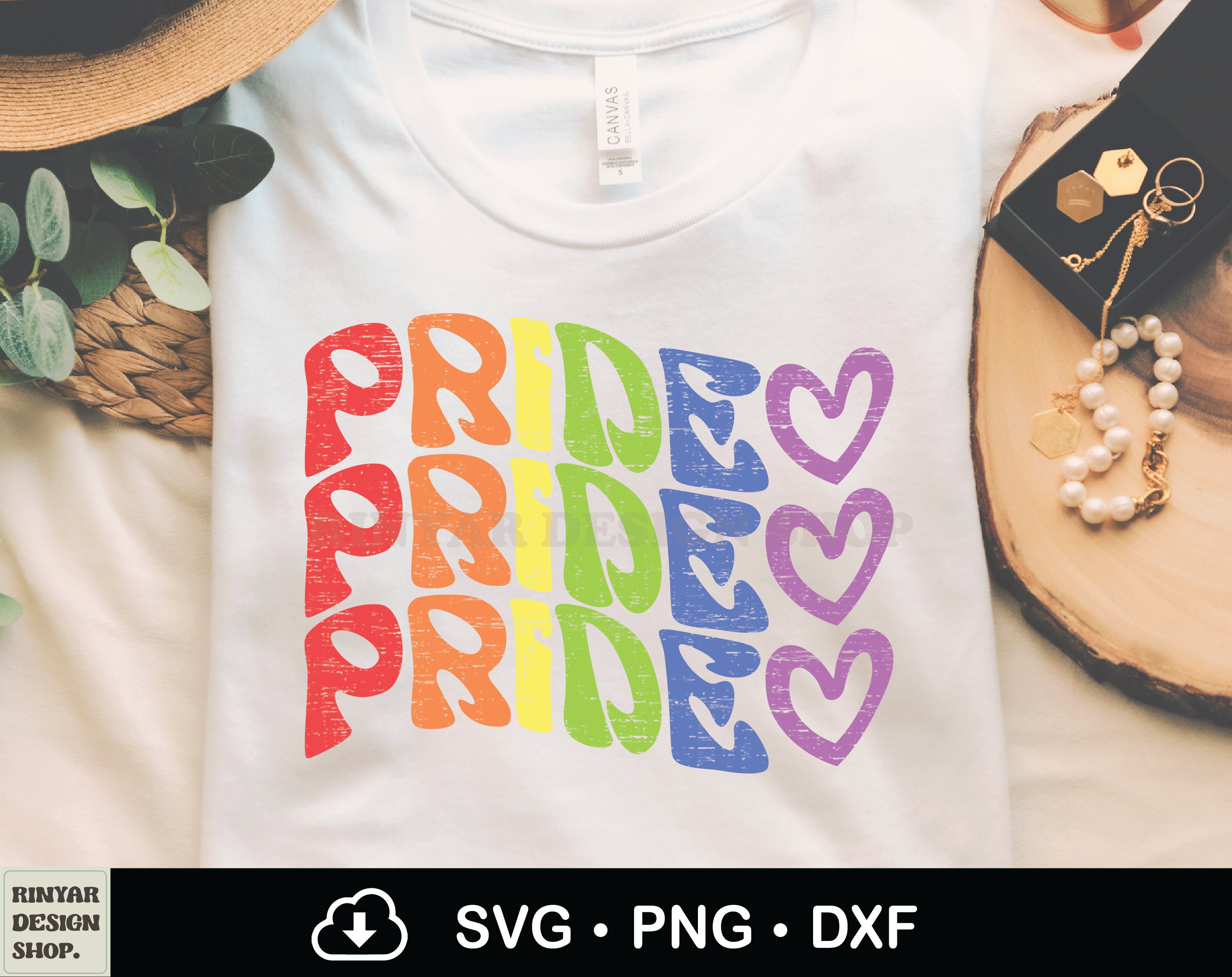 LGBTQ Pride Svg Png, Retro Gay Pride Svg, Rainbow Pride Svg, Love is ...