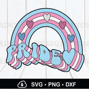 Transgender Pride Svg, LGBTQ Heart Pride Svg Png Sublimation, Retro Gay Pride Svg, Rainbow Pride Svg, Love Wins Svg,Human Right,Cricut Files