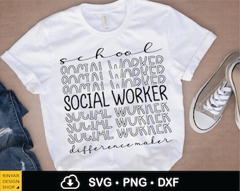 School Social Worker Svg, Social Worker Svg, Counselor Gift, Work From Heart Svg, Teacher Svg, Workers Are All Heart, Superpower Svg Png