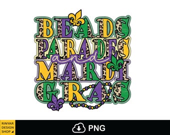 Perlen Paraden und Karneval Png, Retro Karneval Sublimation Shirt Design, Kinder Karneval Png, Karneval Vibes Png, Louisiana State Png