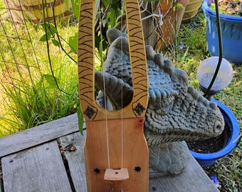 Tagelharpa Viking Violin Talharpa Jouhikko Bowed Lyre - Etsy