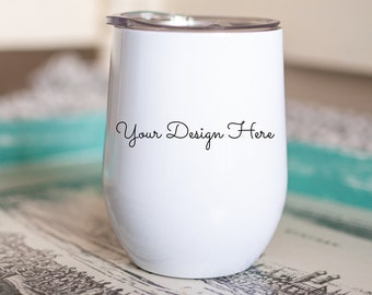 Download Wine Tumbler Mockup Etsy