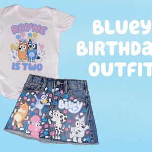 Bluey and Bingo Birthday Outfit – JayesHandMadeDesigns