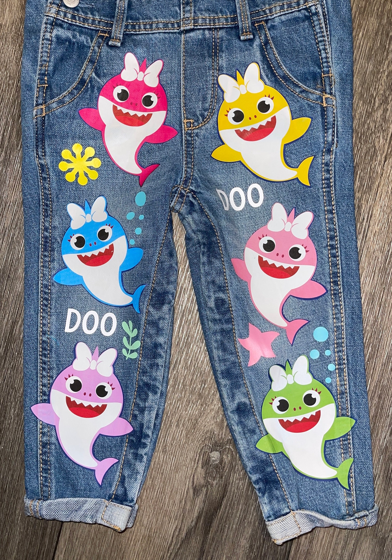 Baby Shark Birthday Outfit Girl Boy Etsy