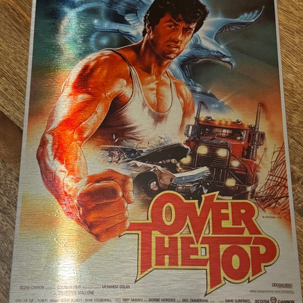 Over the Top Movie Poster - Etsy