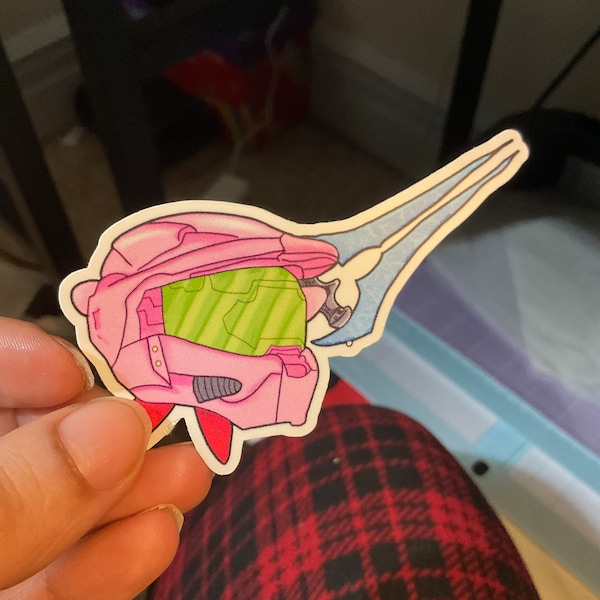 Master chief kirby sticker