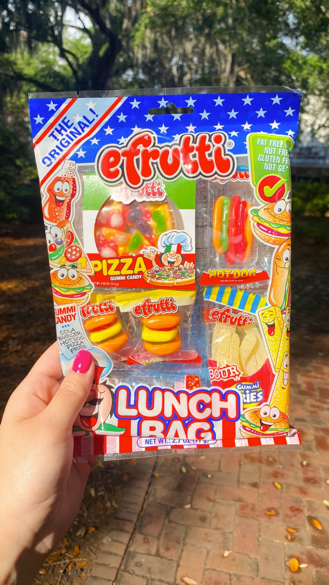 Efrutti Gummy Candy Efrutti Lunch Bag Gummy Candy Etsy