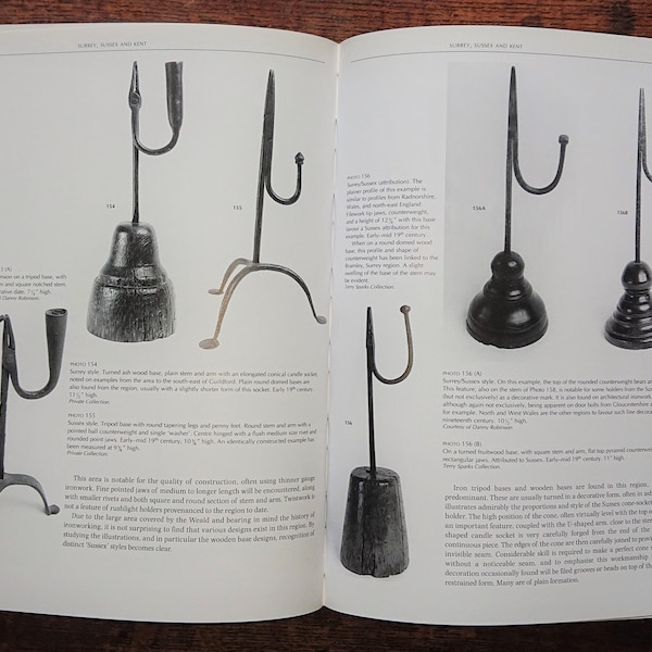 Rushlights and Related Holders A Regional View by Robert Ashley sole distributor. Book. Including Ireland,Wales, Scotland.