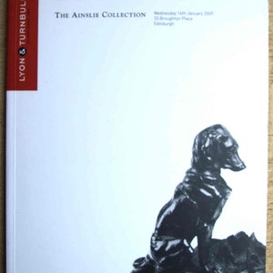 Lyon & Turnbull, The Ainslie Collection Works of Art, Furniture, Edinburgh 1999. Very good condition with results.
