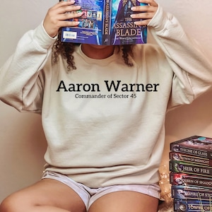 Aaron Warner _ Shatter Me _  Sweatshirt PRE-ORDER