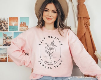 Lily Blooms Floral Shop _ It Ends with Us _ Sweat-shirt PRÉ-COMMANDE
