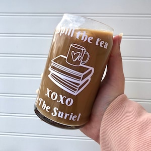Il Suriel _ ACOTAR _ Bicchiere per caffè freddo/birra _ PRE-ORDINE