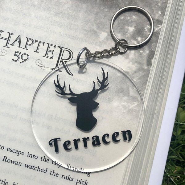 Terrasen _ Throne of Glass _ Acrilyc Keychain _ PRE-ORDER