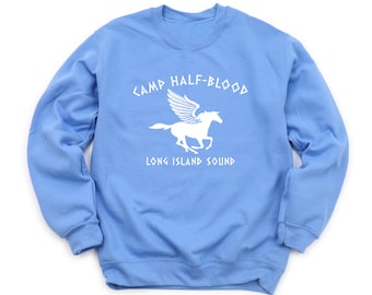 Camp Half Blood _ PJO _ Sweatshirt PRE-ORDER _ Carolina Blue