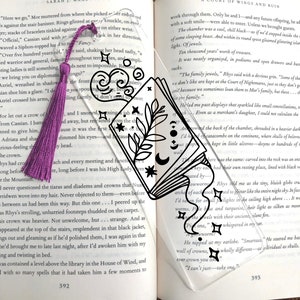 Fantasy Book _ Acrylic Bookmark _ PRE-ORDER