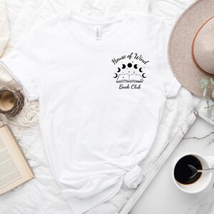 Nesta's House of Wind Book Club _ ACOTAR _ White T-Shirt PRE-ORDER