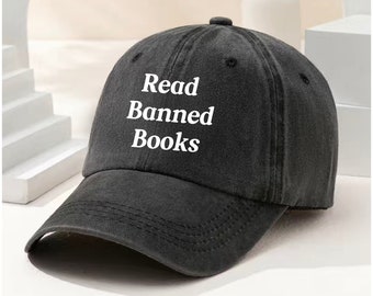 Read Banned Books _ Distressed Hat _ Pre-Order