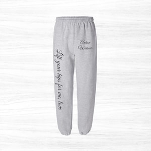 Lift your hips for me, love _ Shatter Me _ Sweatpants PRE-ORDER