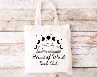 House of Wind Book Club _ Large Tote Bag (Pre-Order)