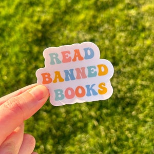 Read Banned Books  _ Stickers