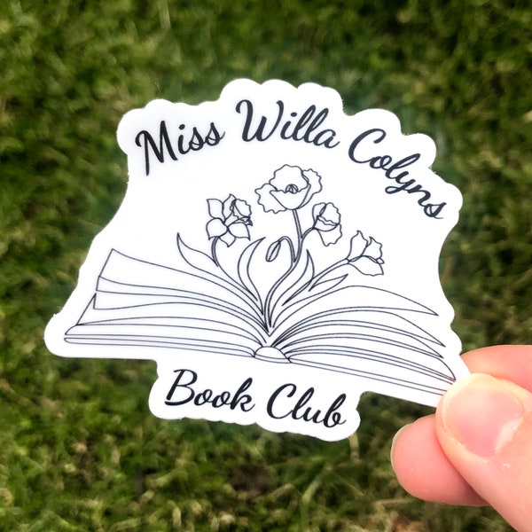 Miss Willa Colyns Book Club _ Stickers  _ FBAA