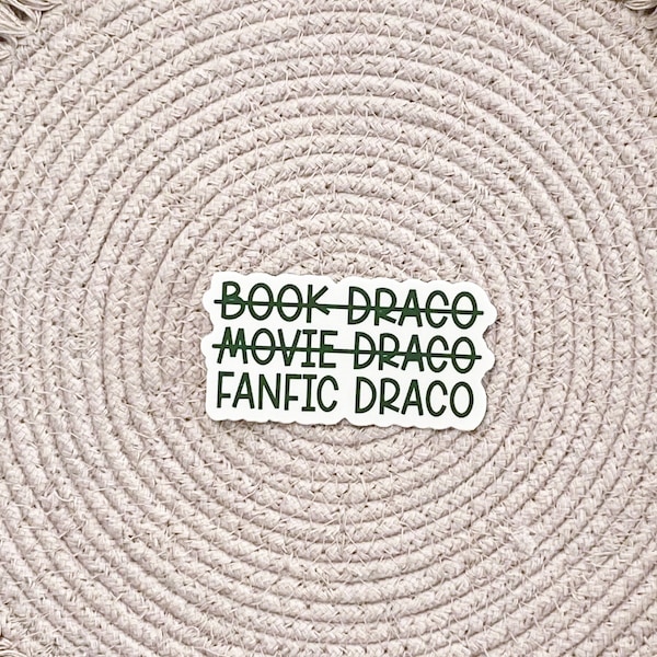 book movie fanfiction sticker, fictional boyfriend sticker, magical sticker, Dramione fanfic sticker