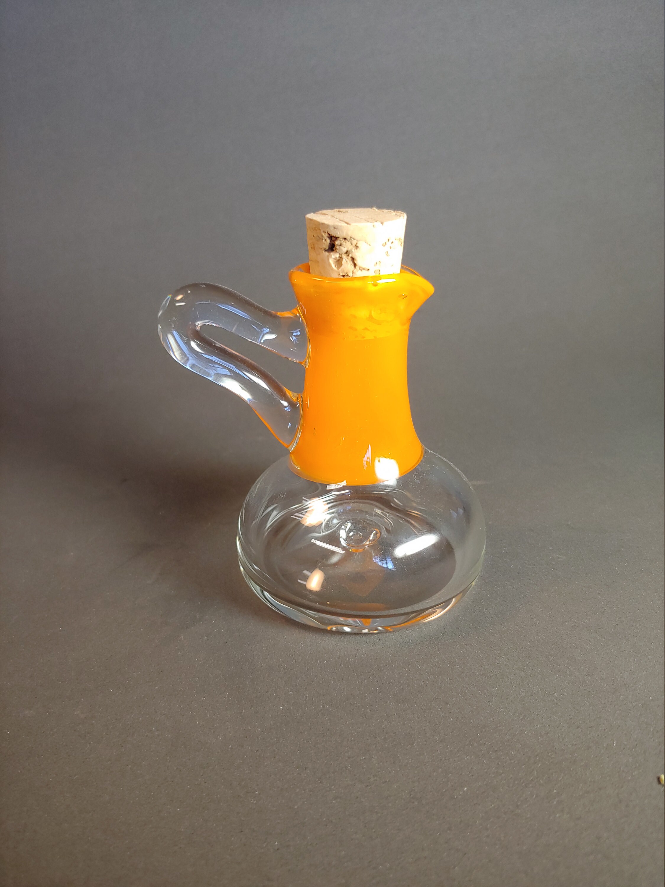 Mini Glass Vase With Spout and Handle Etsy