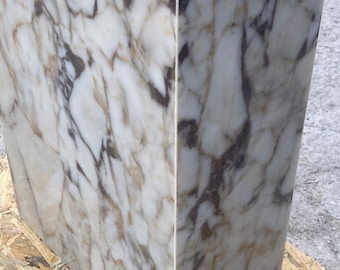 Calacatta viola marble table-side table-end table-coffe table-home decor-marble cube -cube table -base -Rectangle pattern -free shipping