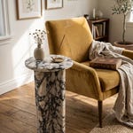Round Console Table