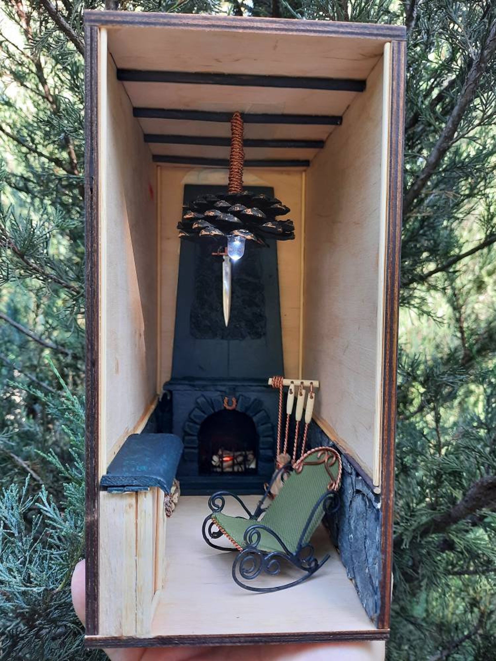 Buchknöpfe Bücherregale Einsatz Diorama Miniatur Zimmer | Etsy