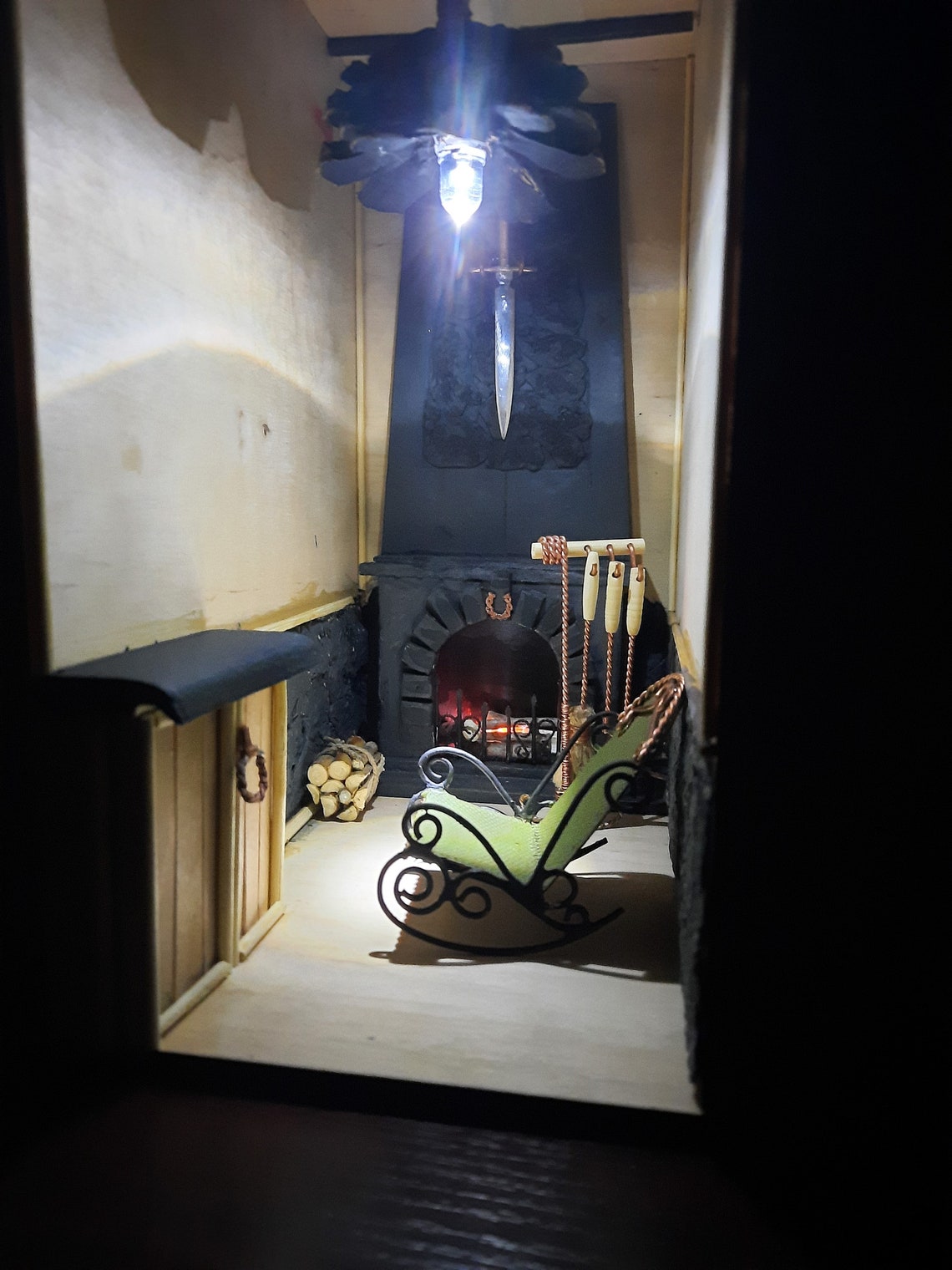 Buchknöpfe Bücherregale Einsatz Diorama Miniatur Zimmer | Etsy